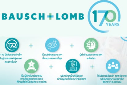 ทำไมต้องใส่ บอช แอนด์ ลอมบ์ 170 ปี